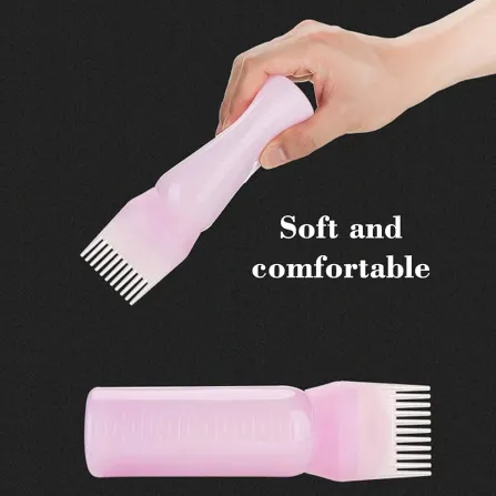 Dyeing Shampoo Bottle Oil Comb 